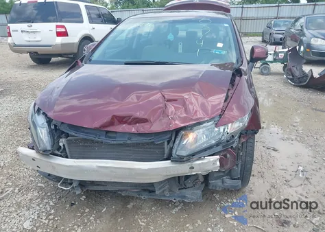 2013 Honda Civic Lx из США, поврежденный, VIN 19XFB2F53DE037141